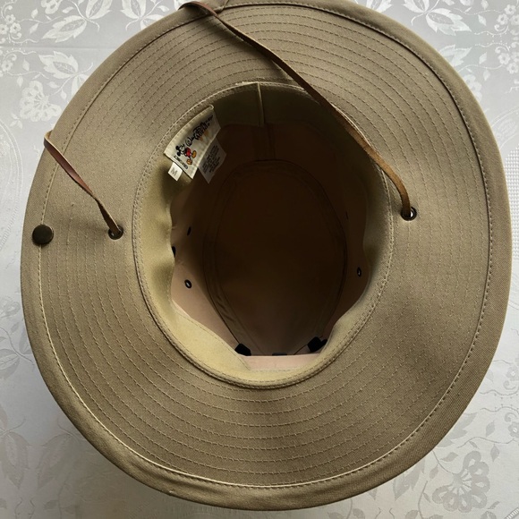 Walt Disney World Animal Kingdom Vintage Park Safari Hat With Pins Men’s Size M - Picture 5 of 16